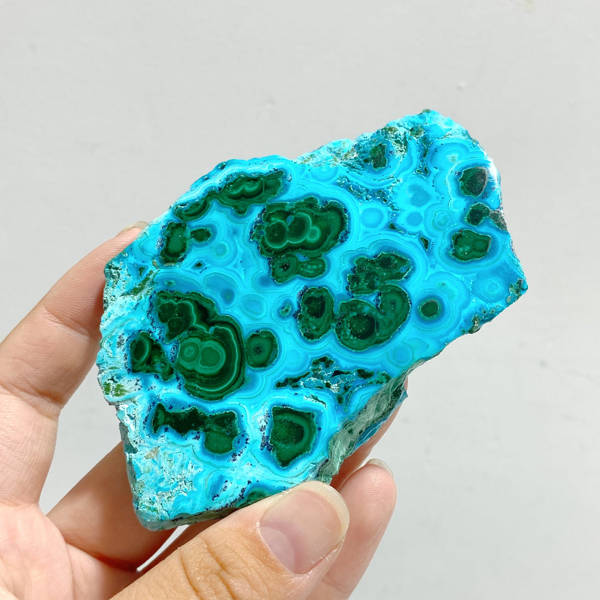8 Pieces High Quality Beautiful Chrysocolla Mixed Malachite Specimen #9