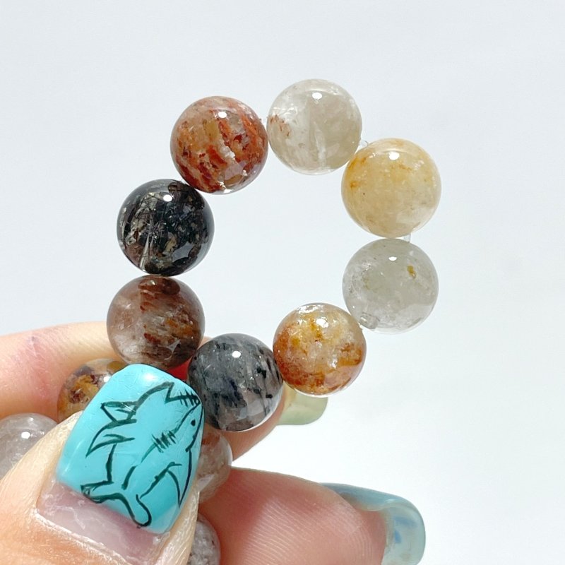 9mm Thousand Layer Garden Quartz Bracelets Wholesale - Wholesale Crystals