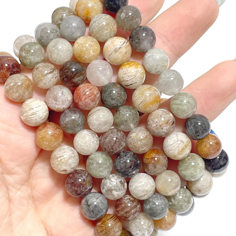 9mm Thousand Layer Garden Quartz Bracelets Wholesale - Wholesale Crystals