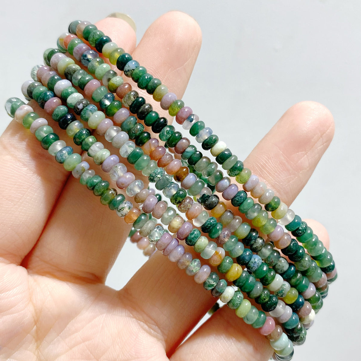12 Types Bracelets Wholesale Caribbean Calcite Ocean Jasper