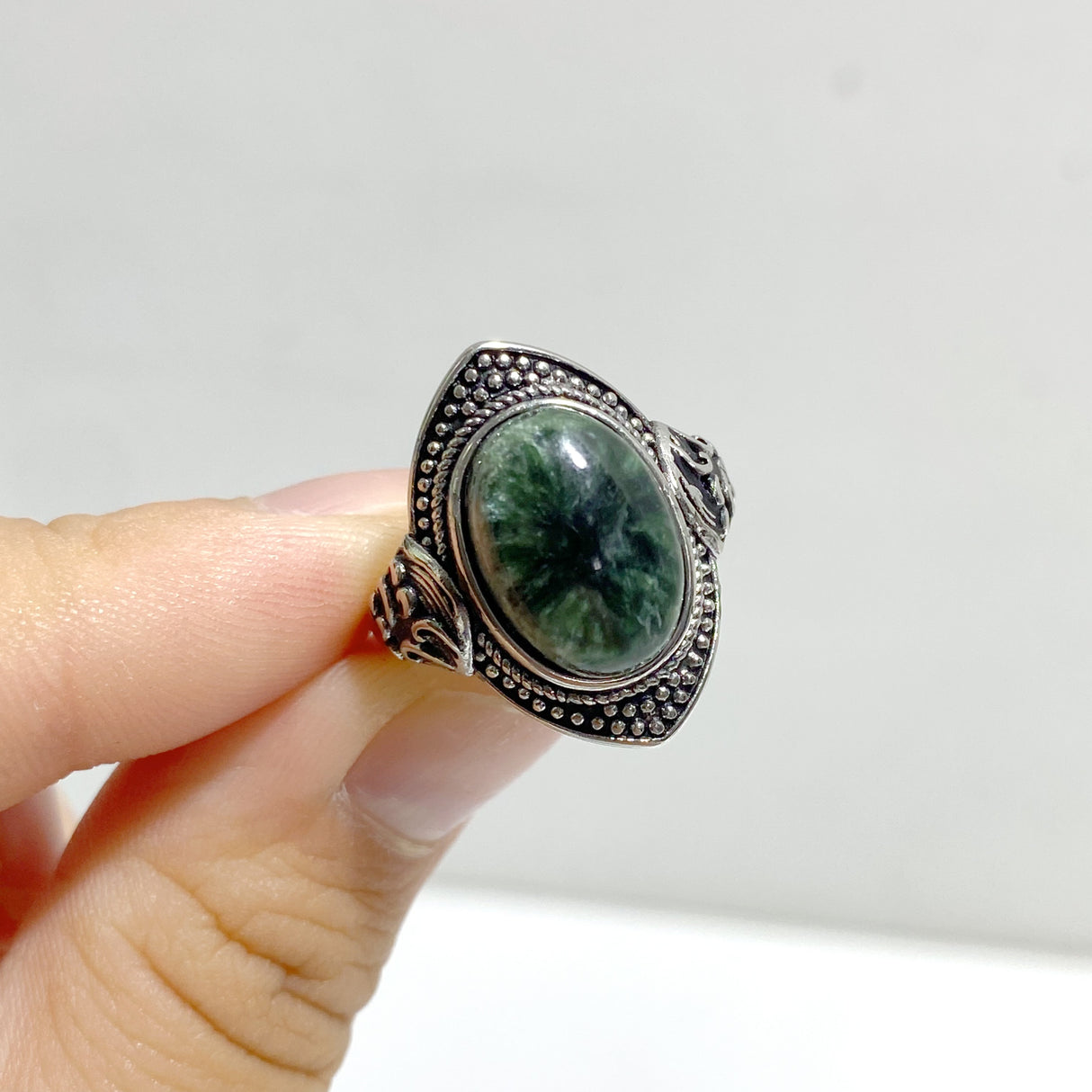 34 Pieces Seraphinite Ring