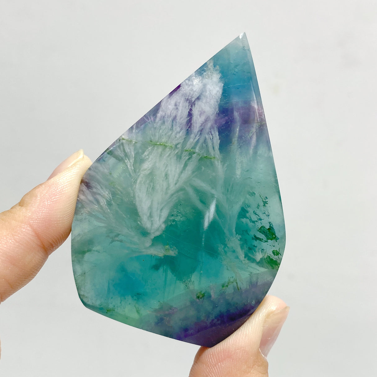Feather Fluorite Arrow Head Shape Wholesale