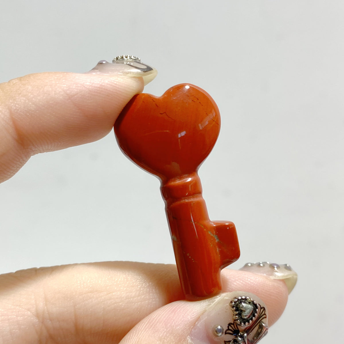 13 Types Heart Key Shape Wholesale Green Aventurine Tiger Eye Howlite