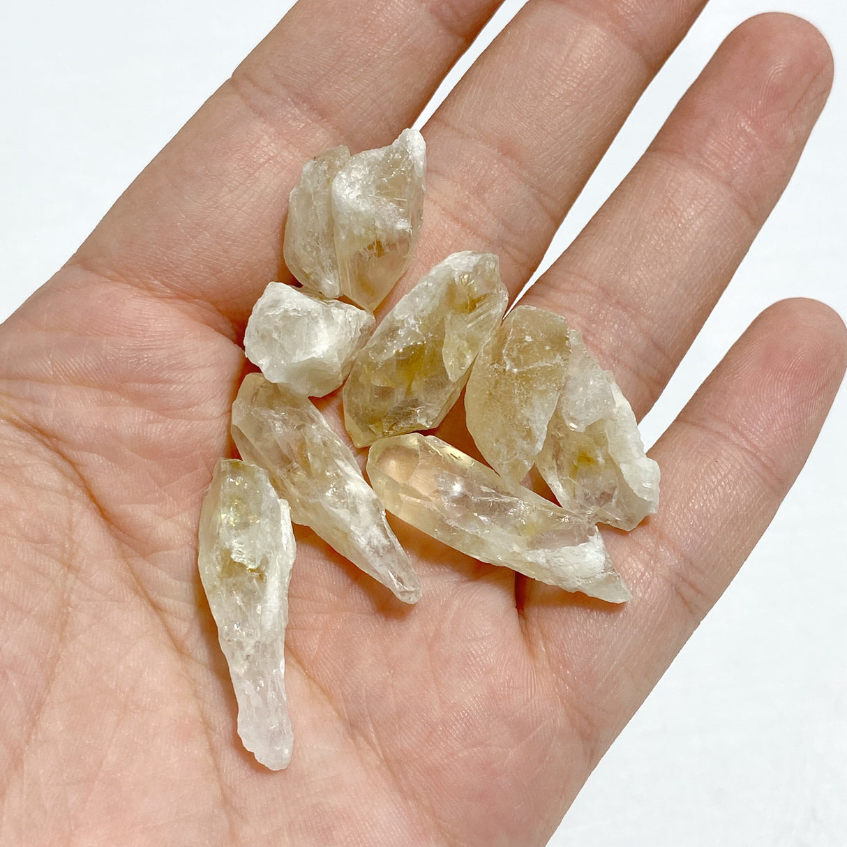Citrine Mini Point Rough Crystal Wholesale