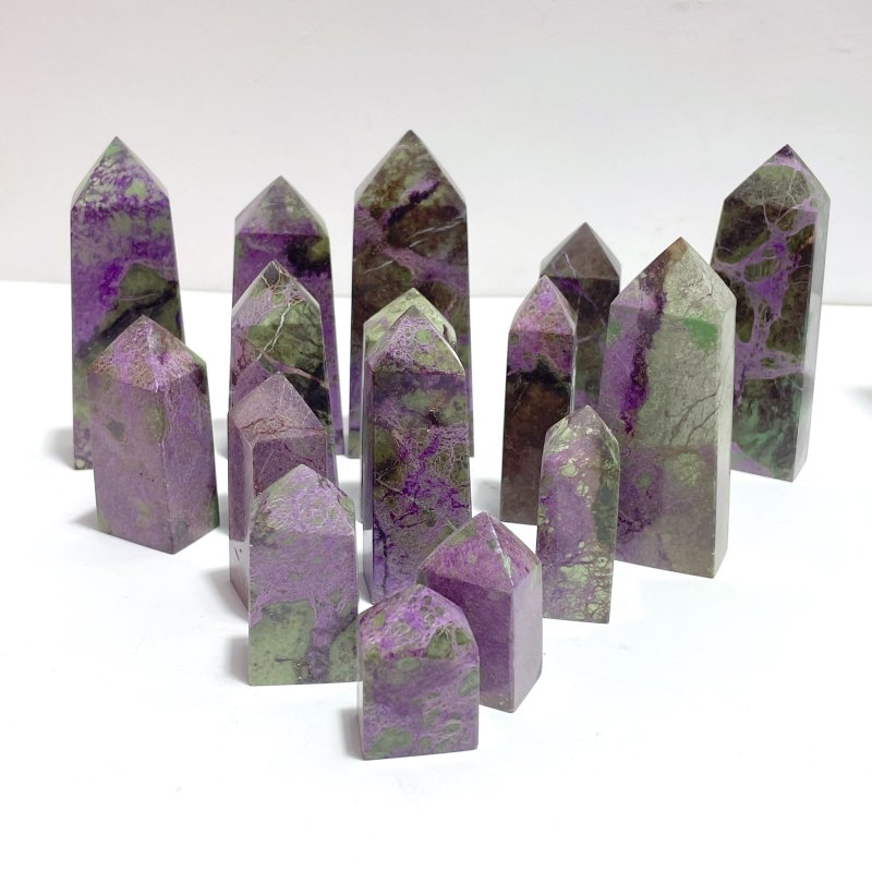 Atlantisite Four - sided Tower Point Wholesale - Wholesale Crystals