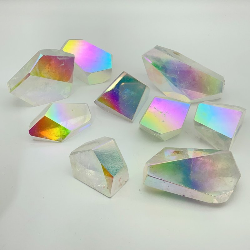 Aura Clear Quartz Free Form Crystal Wholesale -Wholesale Crystals