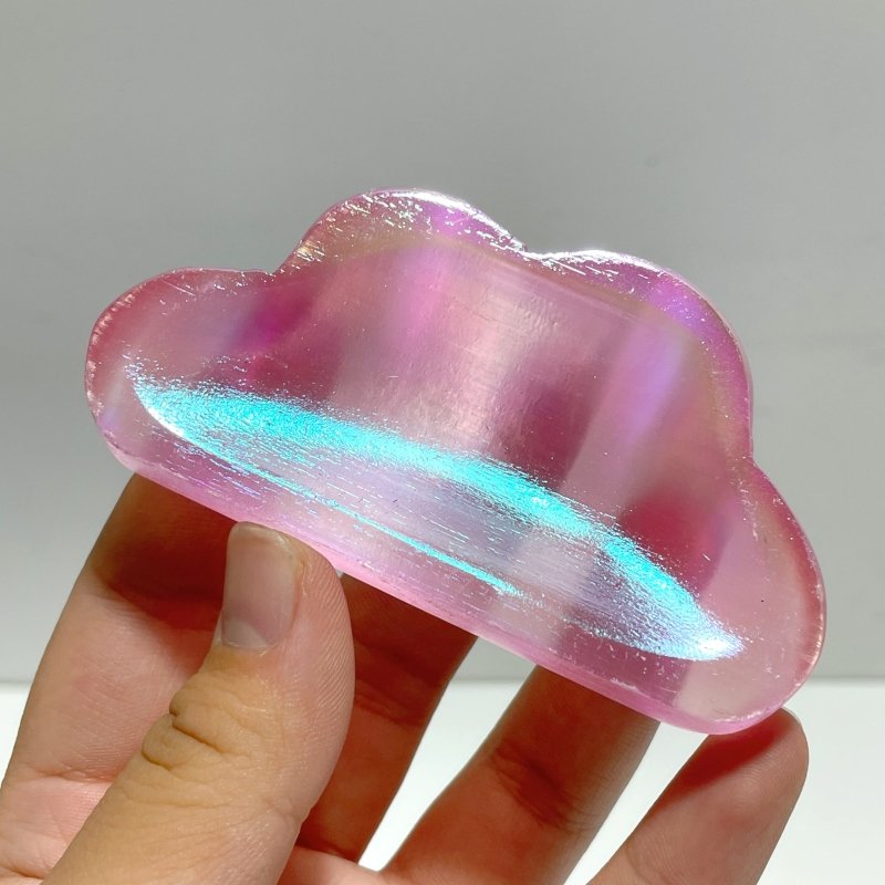 Aura Selenite Cloud Shallow Bowl Wholesale - Wholesale Crystals