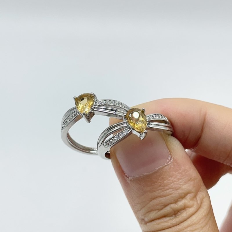 Beautiful Citrine Cut Faceted Ring Wholesale - Wholesale Crystals
