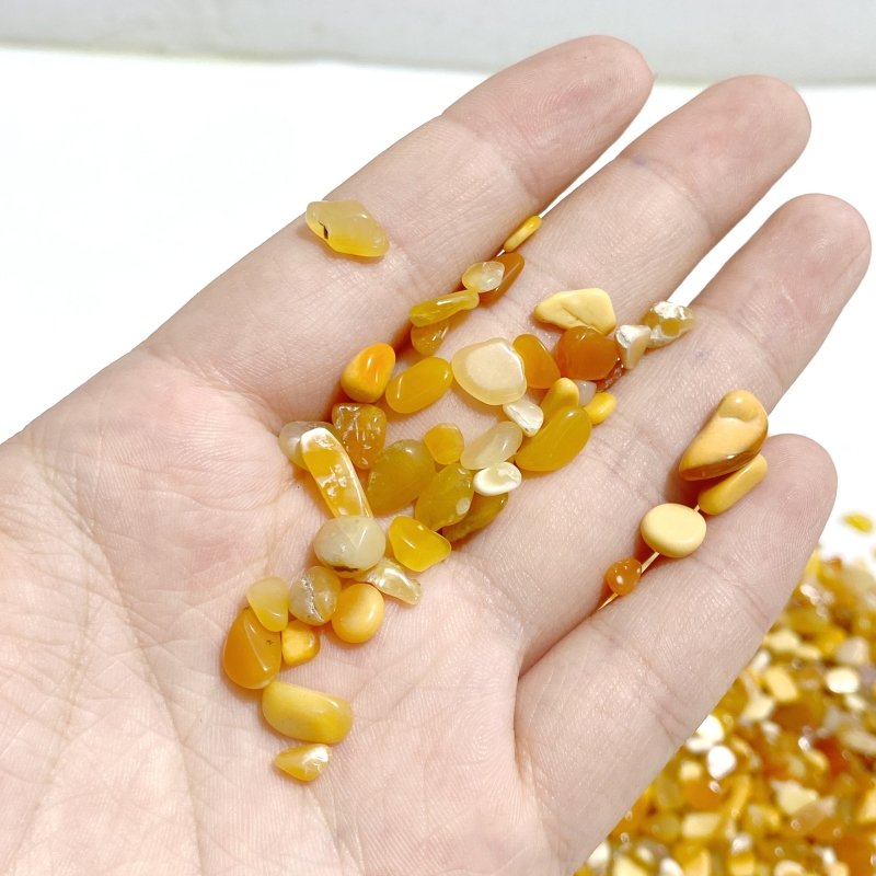 Burmese Yellow Jade Gravel Chips Wholesale -Wholesale Crystals