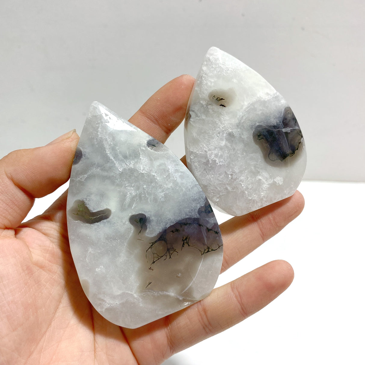 Moss Agate Arrow Head Shape Home Decor Wholesale