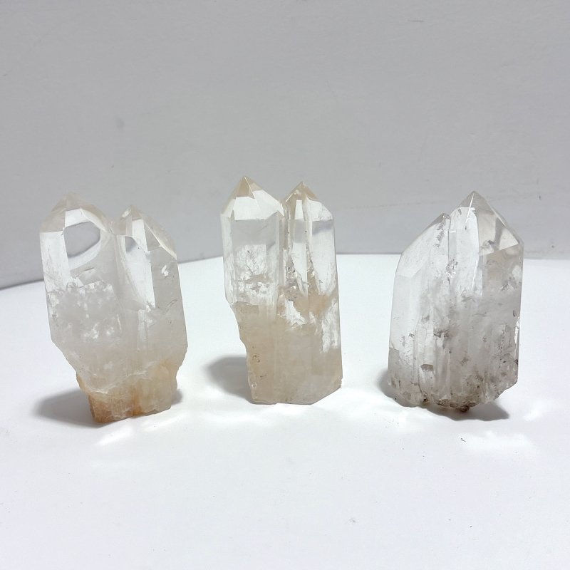 Clear Quartz Polished Double Points Wholesale - Wholesale Crystals