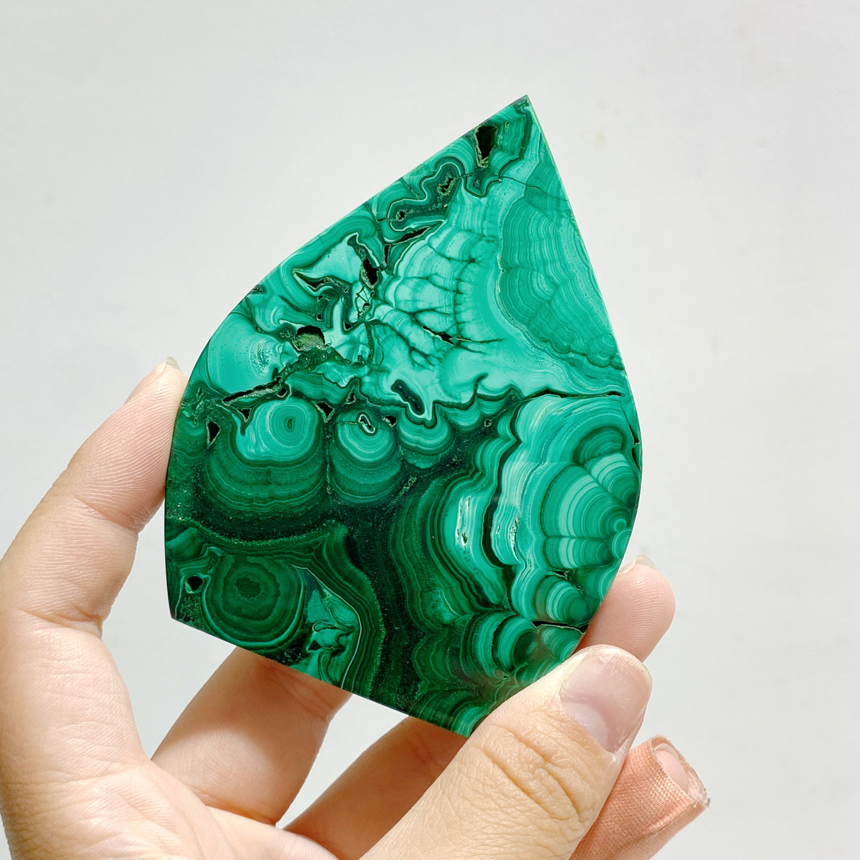 13 Pieces Beautiful Malachite Arrow Head Shape