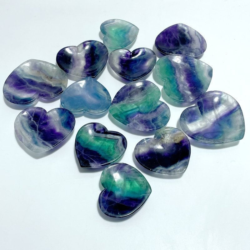 Fluorite Heart Shape Bowl Wholesale - Wholesale Crystals