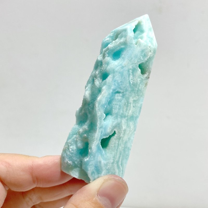 Hemimorphite Four-sided Tower Raw Side Wholesale -Wholesale Crystals
