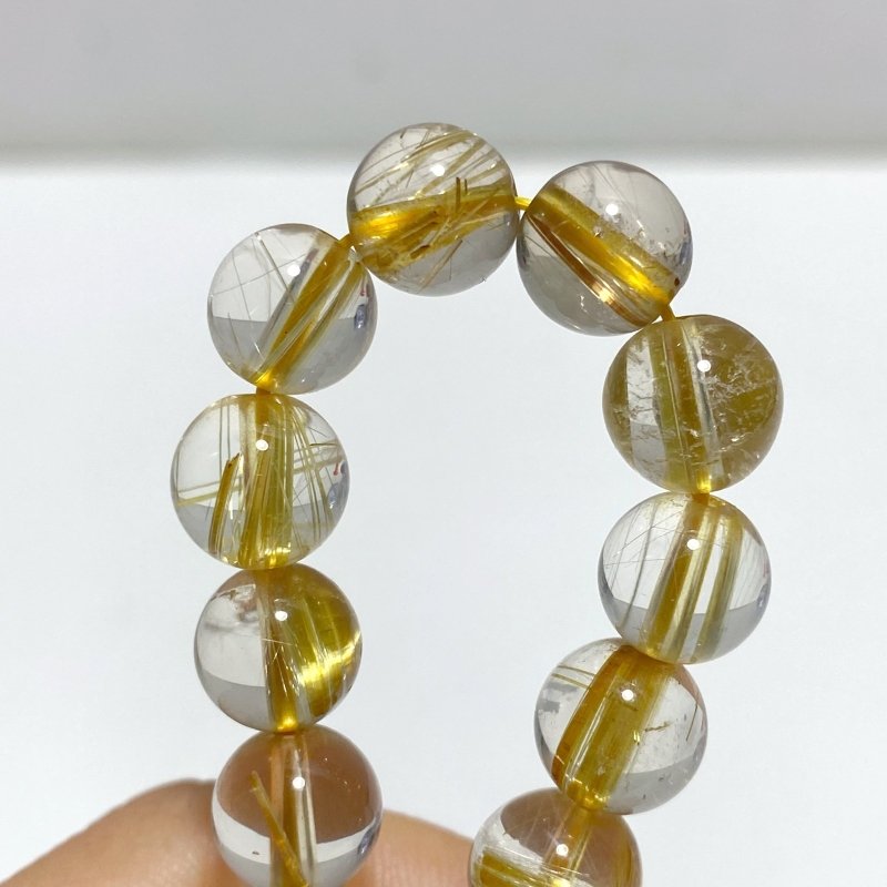 High Grade Rutile Crystal Bracelet(HGUB17) - Wholesale Crystals
