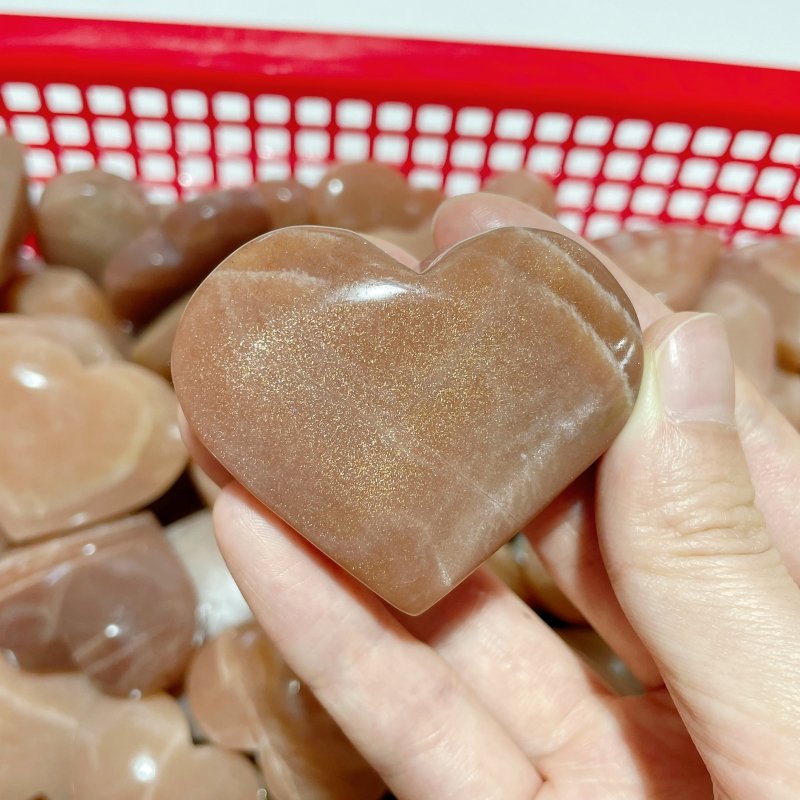 High Quality Sunstone Heart Wholesale - Wholesale Crystals
