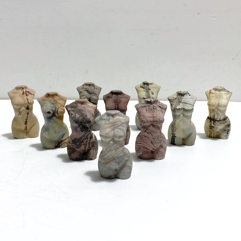 Ink Painting Stone Goddess Crystal Carving Wholesale - Wholesale Crystals