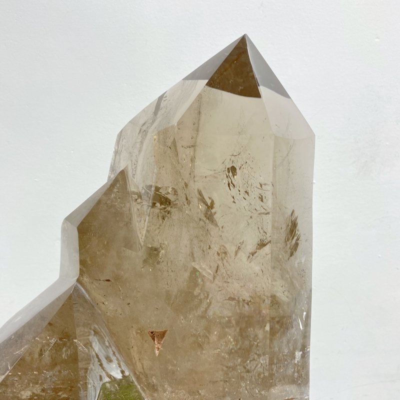 Large Beautiful Smoky Quartz Point With Rainbow Home Decor (Sea Freight Only) -Wholesale Crystals
