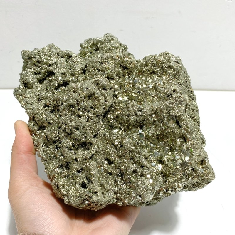 Large Raw Pyrite Stone Mineral Specimen - Wholesale Crystals
