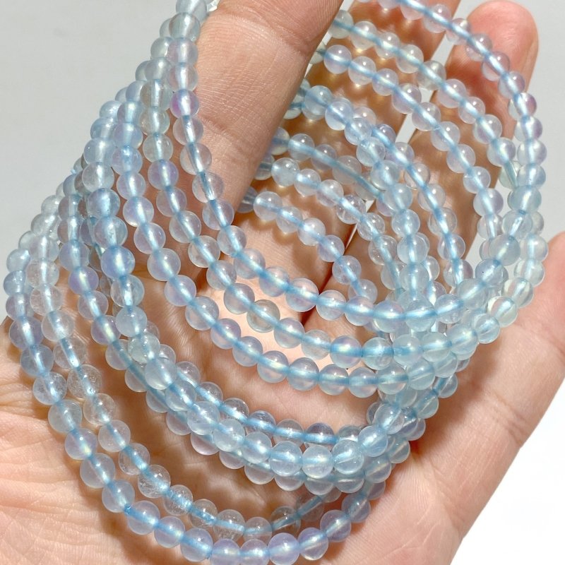 Mini Beads Aquamarine Bracelet Wholesale - Wholesale Crystals