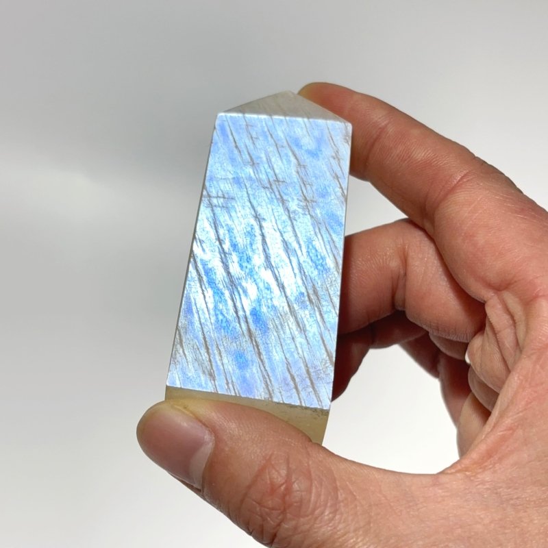 Moonstone Crystal Four-Sided Tower Point Wholesale -Wholesale Crystals