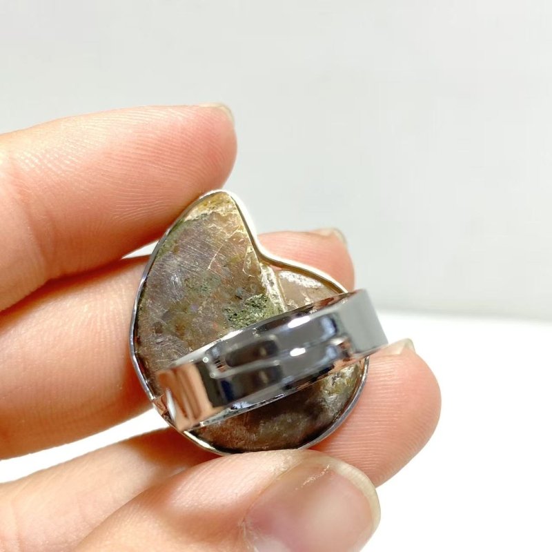 Natural Ammonite Fossil Conch Ring Wholesale - Wholesale Crystals