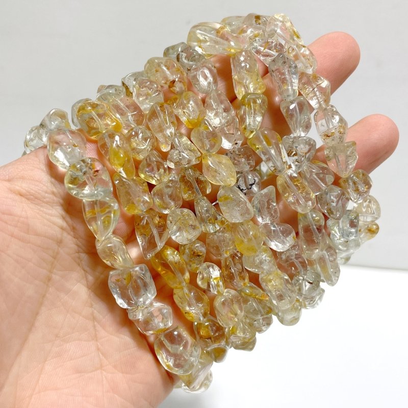 Natural Topaz Chips Bracelet Wholesale - Wholesale Crystals