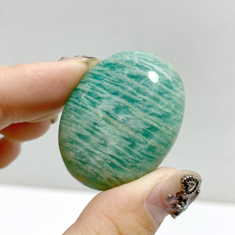 Normal Quality Small Amazonite Palm Stone Wholesale -Wholesale Crystals
