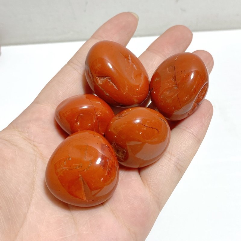 Red Jasper Tumbled Polished Wholesale -Wholesale Crystals