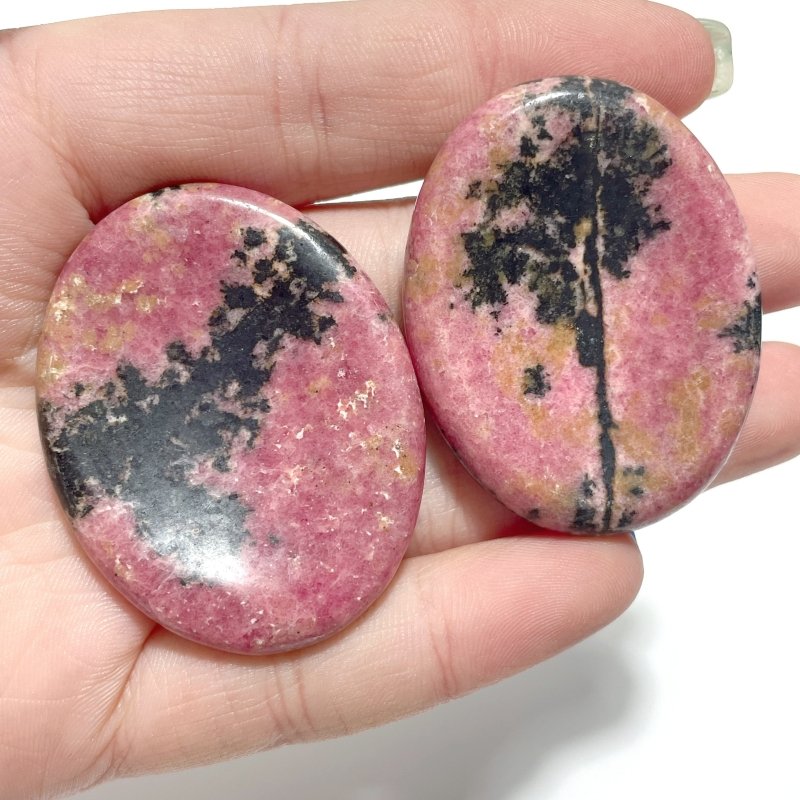 Rhodonite Worry Stone Wholesale - Wholesale Crystals
