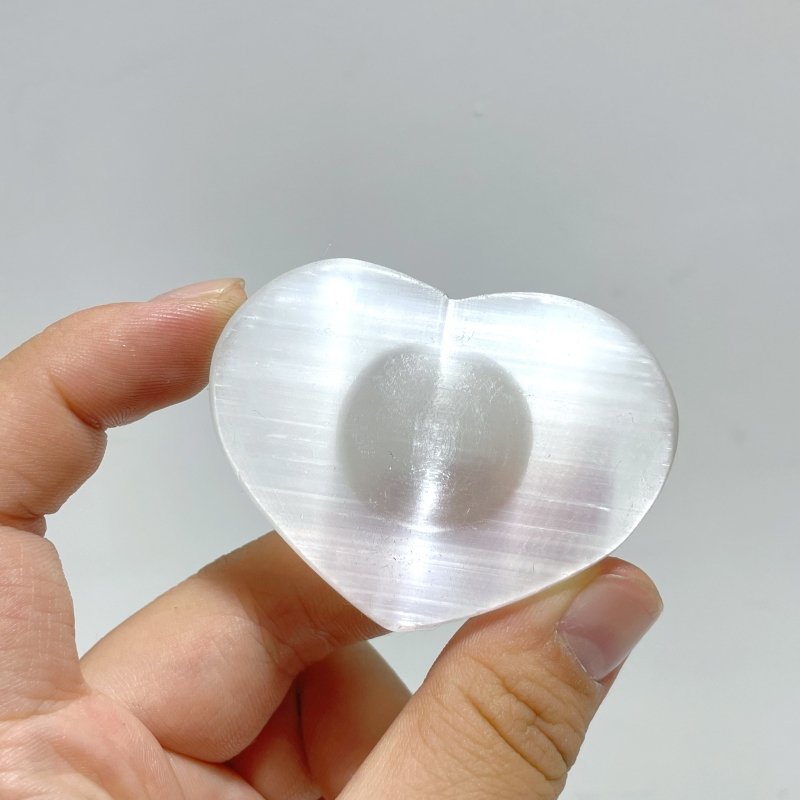 Selenite Sphere Stand Base Heart Shape Wholesale - Wholesale Crystals