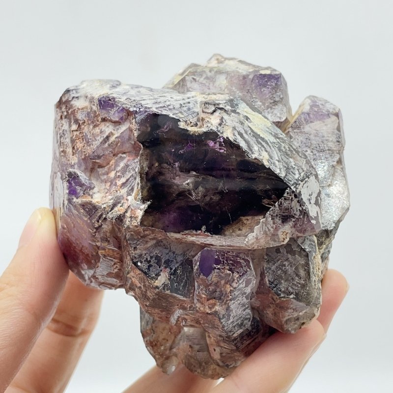 Skeletal Super7 Amethyst Enhydro Crystal Specimen -Wholesale Crystals