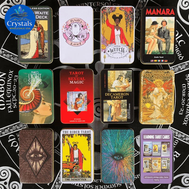 Tarot Cards (Tin Box Set) - Wholesale Crystals