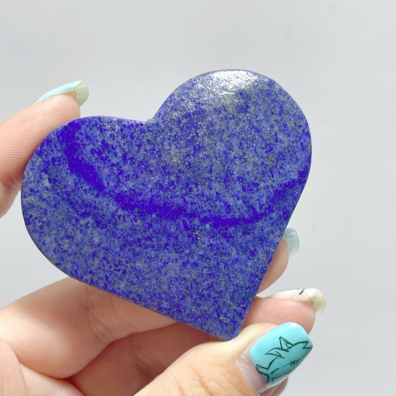 Thin Lapis Lazuli Heart Wholesale - Wholesale Crystals