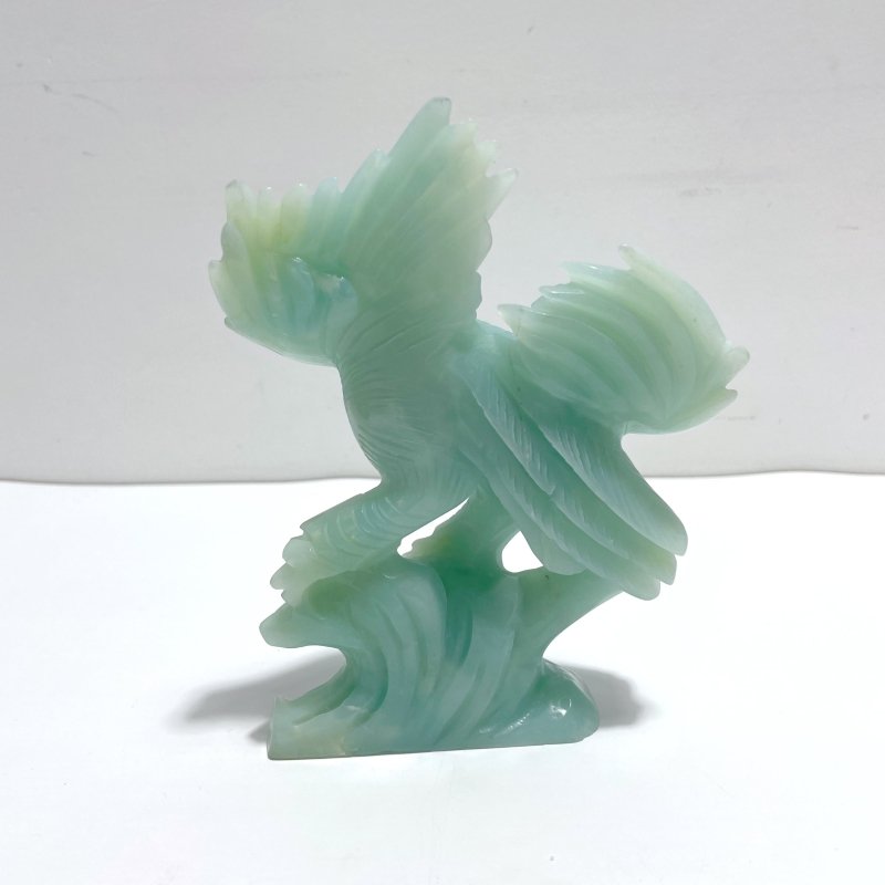 Unique Caribbean Calcite Eagle Carving - Wholesale Crystals