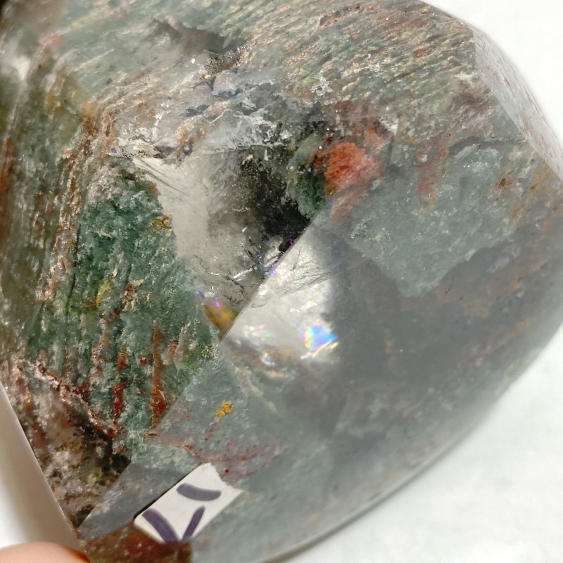 Unique Thousand Layer Garden Quartz With Stand Home Decor - Wholesale Crystals