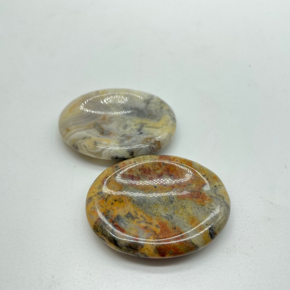 12 Types Worry Stone Clear Quartz Labradorite Tiger Eye Wholesale -Wholesale Crystals