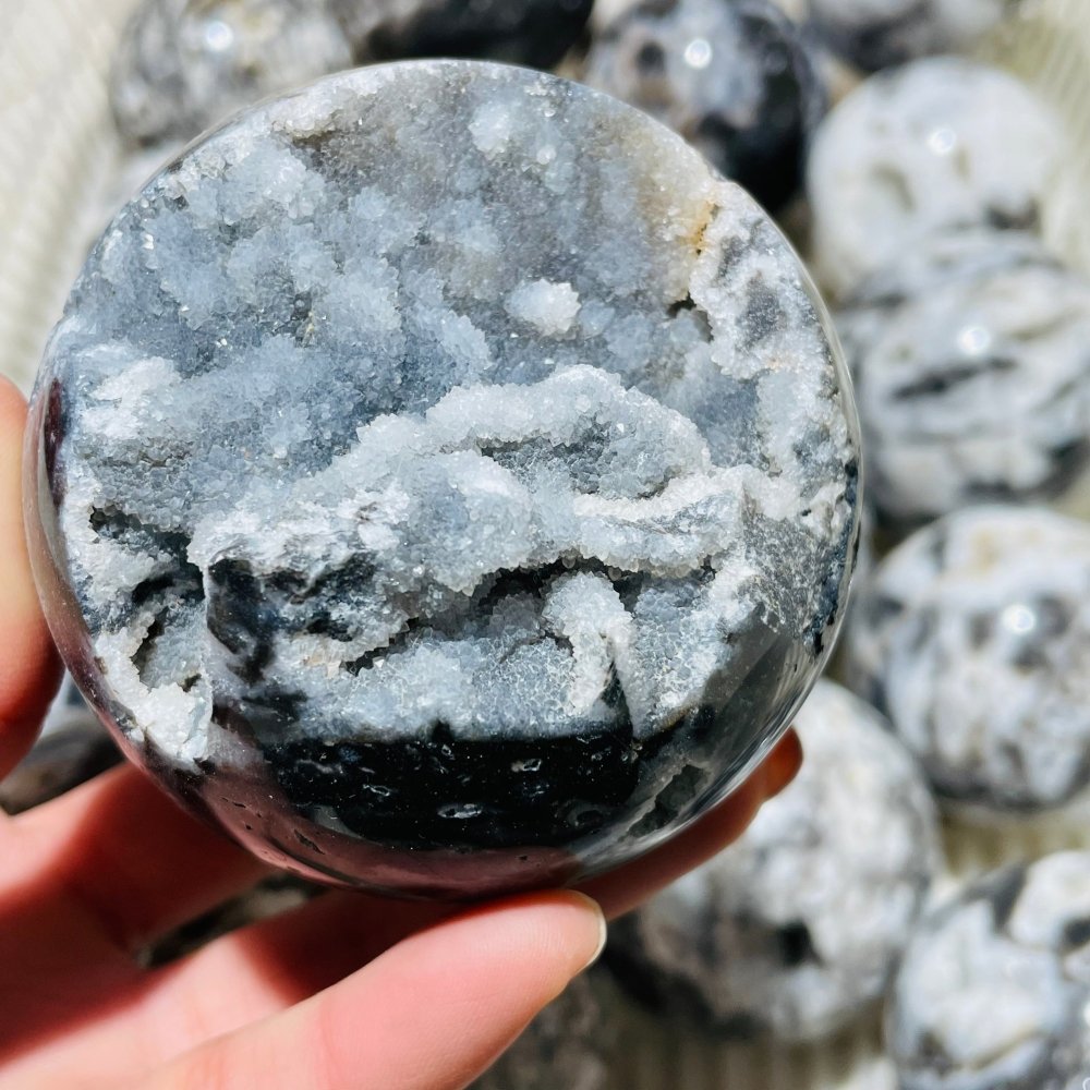 19 Pieces High Quality Sphalerite Geode Sphere Ball -Wholesale Crystals