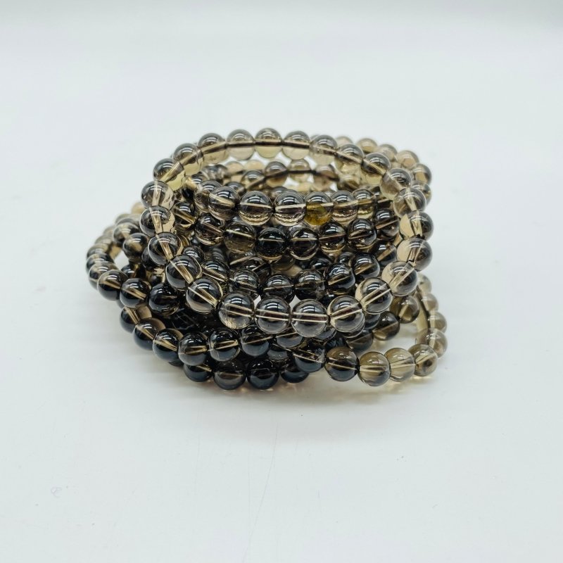 2 Types Bracelets Wholesale Fighting Blood Agate Smoky Quartz -Wholesale Crystals