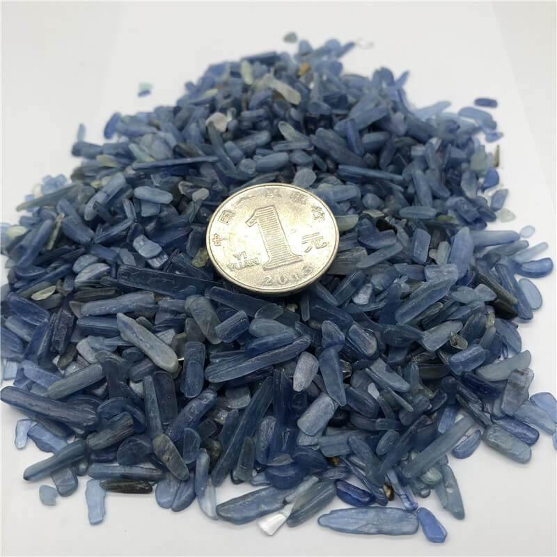 Kyanite Quartz Polished Gravel Chips -Wholesale Crystals