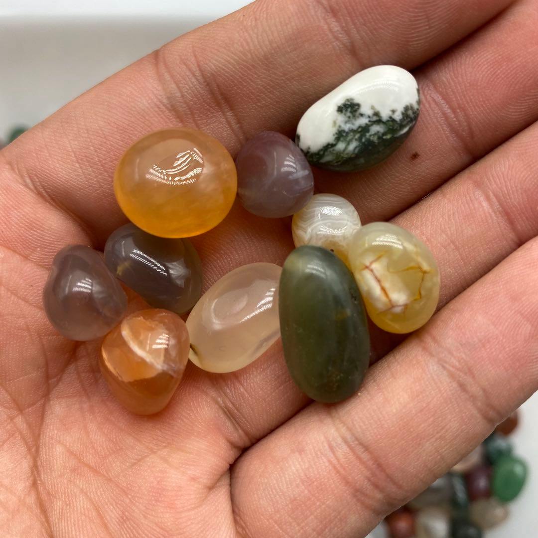 Colorful transparent agate gravel Chips -Wholesale Crystals