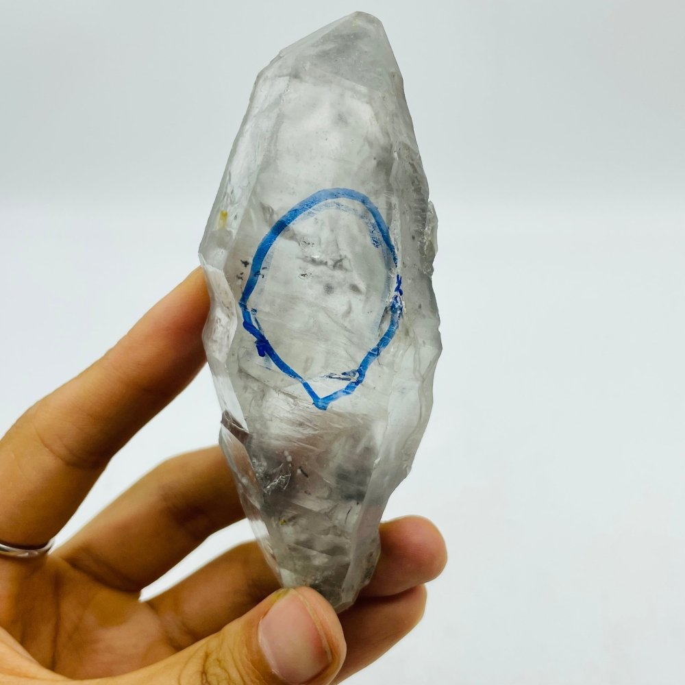 A45 Enhydro Quartz With Black Bubble -Wholesale Crystals