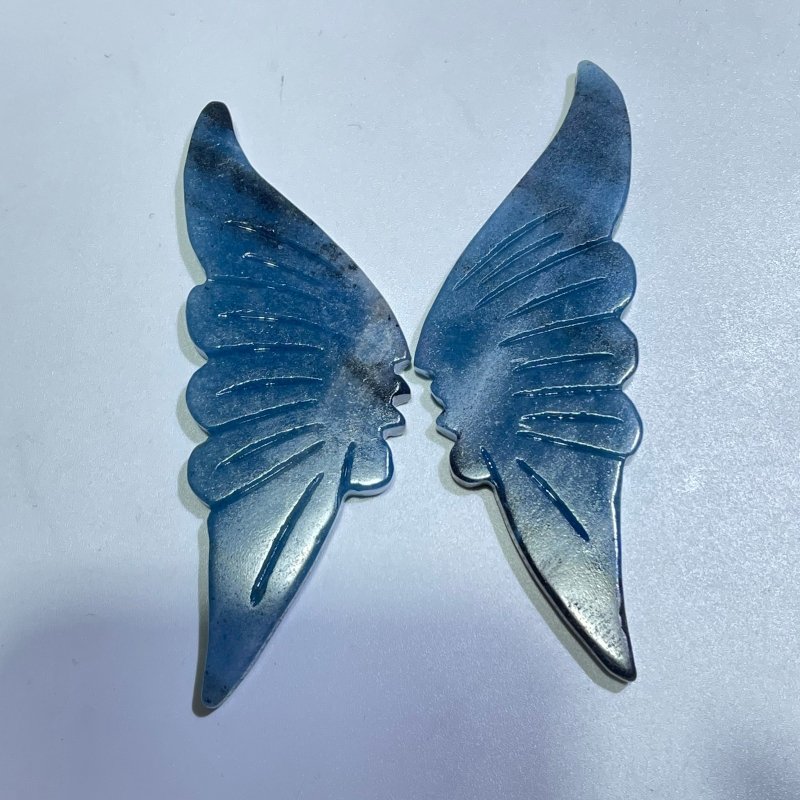 42 Pairs Trolleite Butterfly Carving (A4BTF) - Wholesale Crystals