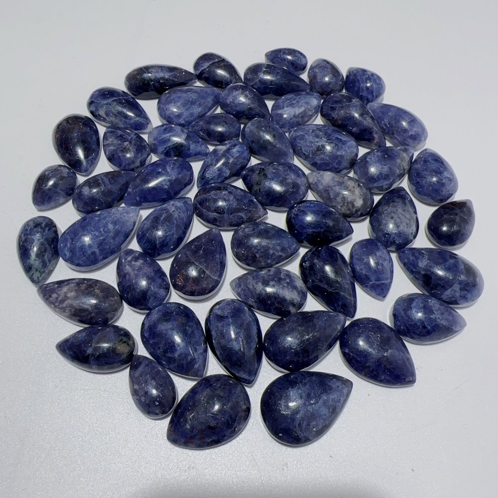 50 Pieces Natural Cordierite DIY Pendant -Wholesale Crystals