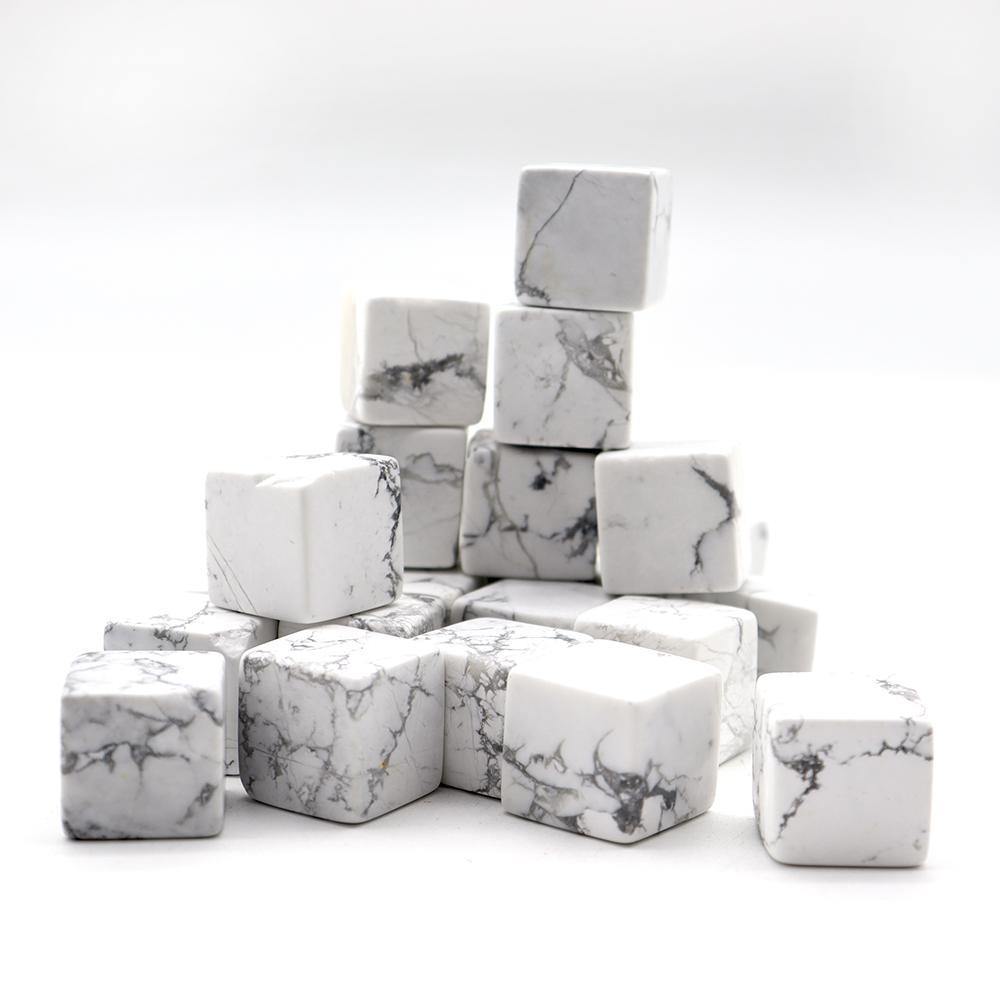 howlite cube -Wholesale Crystals