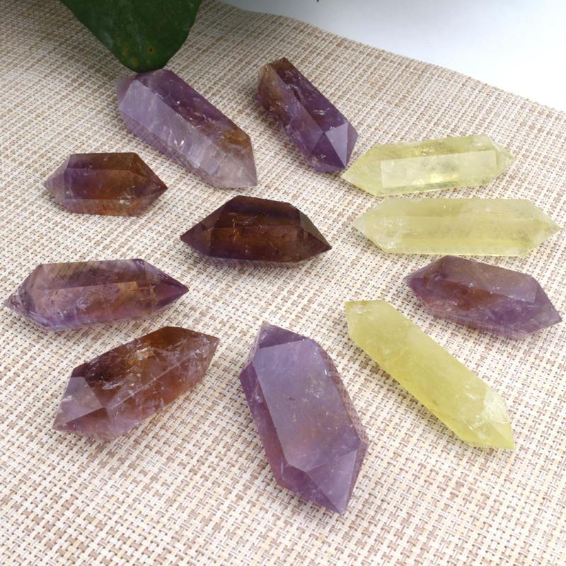 double points ametrine stone -Wholesale Crystals