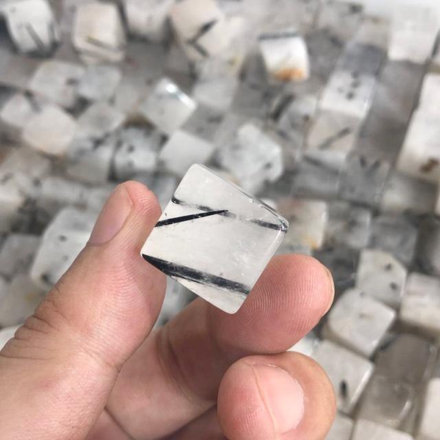 black tourmaline cube -Wholesale Crystals