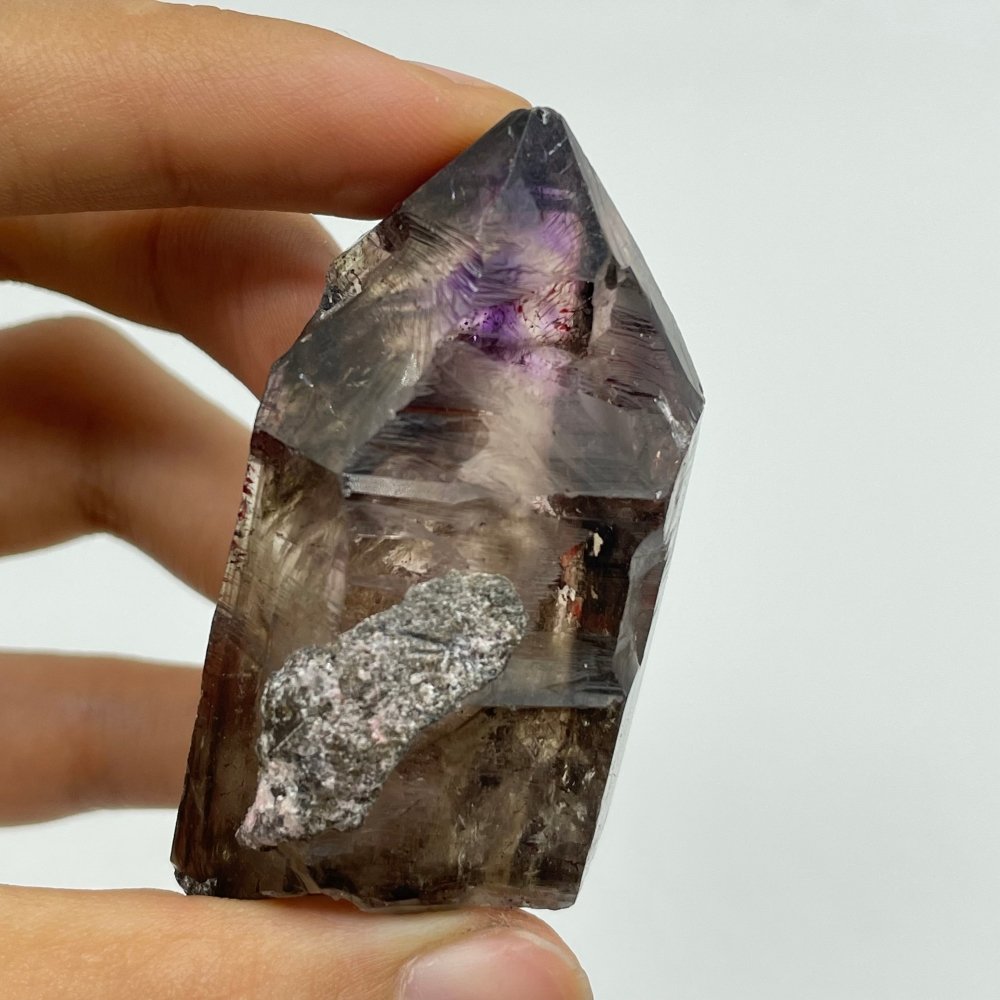 A27 Scepter Super7 Amethyst Enhydro Crystal -Wholesale Crystals