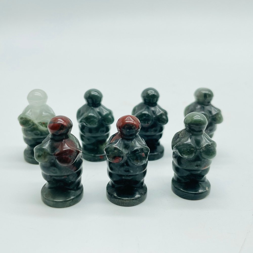 Africa Blood & Ocean Jasper Goddess Carving Wholesale -Wholesale Crystals