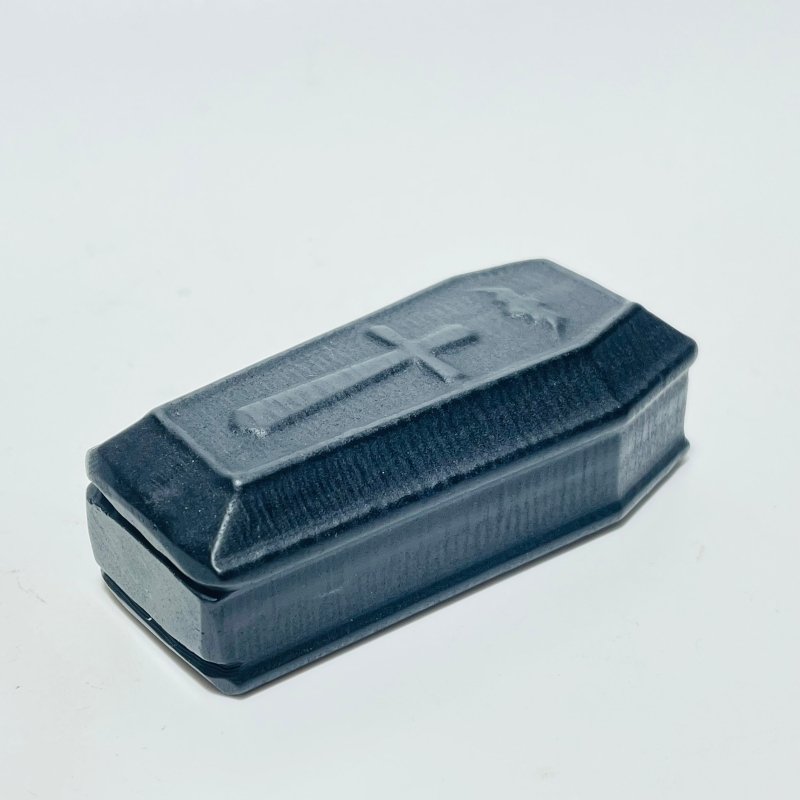 Black Obsidian Coffin Carving Wholesale -Wholesale Crystals